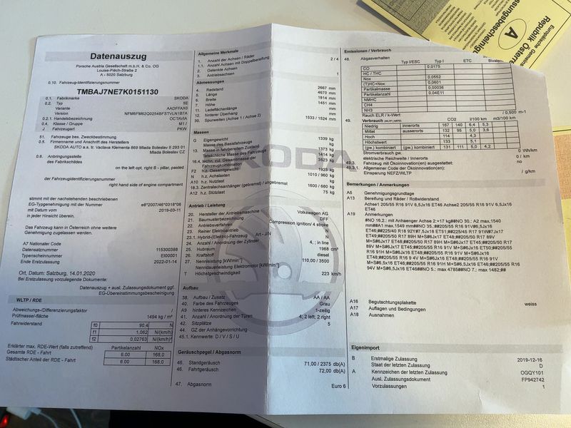 Skoda Octavia 2.0 TDI Style 2019 – снимка 21