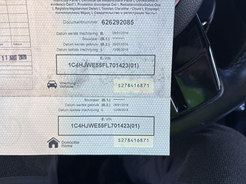Jeep Wrangler Unlimited 2.8 CRD Sahara 2016 – снимка 17