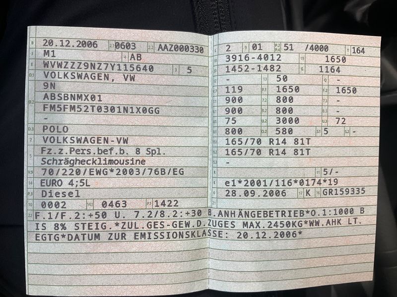 Volkswagen Polo 1.4 TDI Trendline 2006 – снимка 5