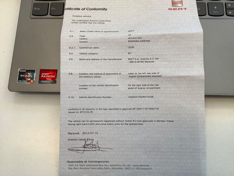 Seat Leon 1.4 TSI Style Copa 2012 – снимка 6