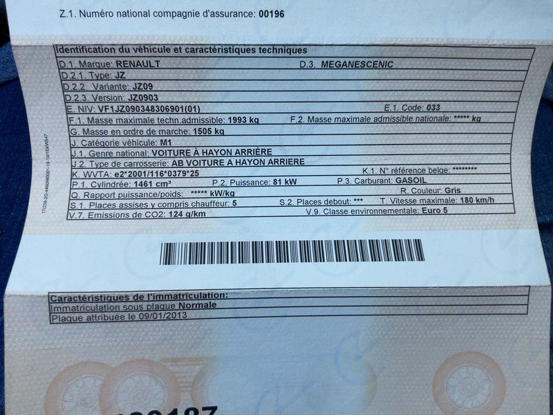 Renault Scenic 1.5 dCi Dynamique 2013 – снимка 20
