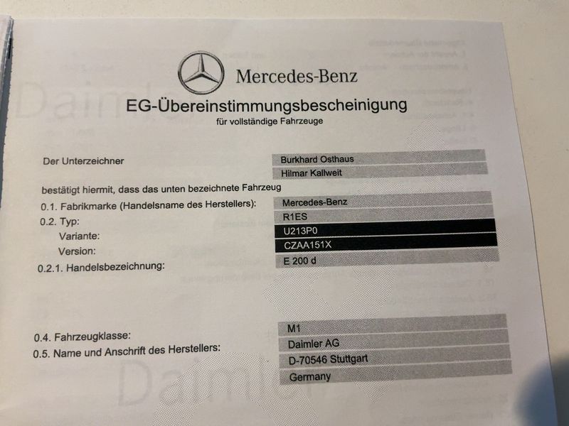 Mercedes-Benz E-Klasse E 200 d T 2017 – снимка 21
