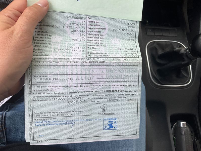 Volkswagen Golf V 1.9 TDI Sportline 2005 – снимка 6