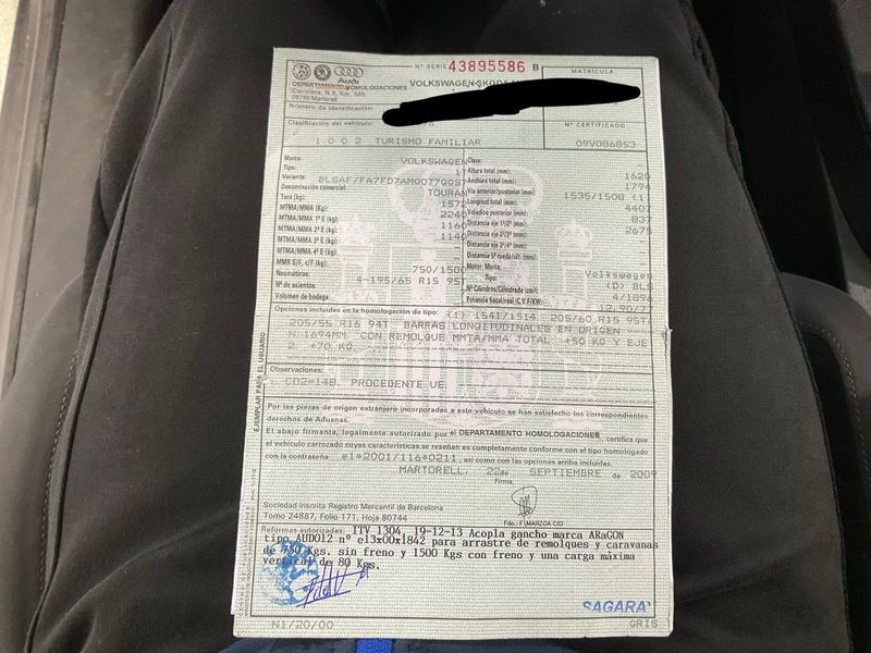 Volkswagen Touran 1.9 TDI Advance 2009 – снимка 21