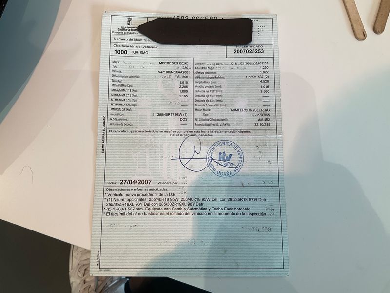 Mercedes-Benz SL-Klasse SL 500 2007 – снимка 21