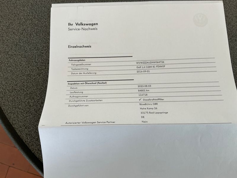 Volkswagen Golf VII 1.6 TDI Allstar BlueMotion Tech 2016 – снимка 24