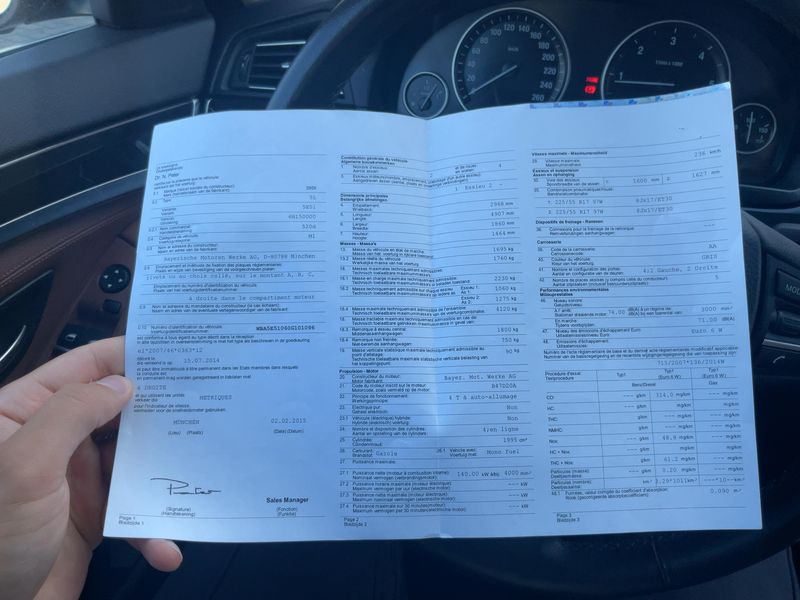 BMW 5er 520d 2015 – снимка 16