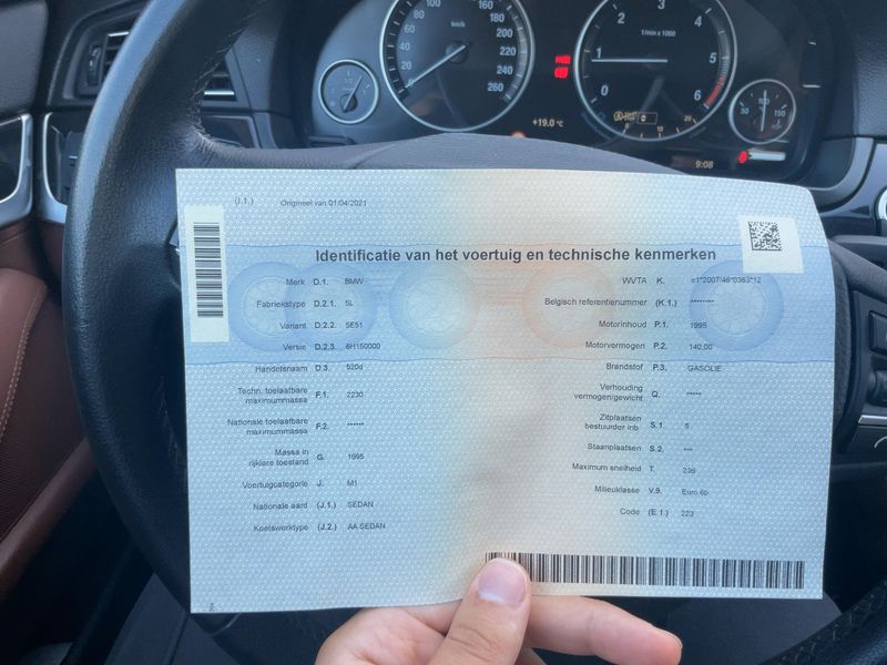 BMW 5er 520d 2015 – снимка 15