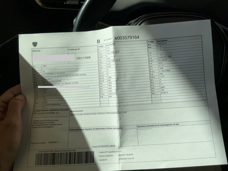 Peugeot 3008 1.6 Blue-HDi GT Line 2017 – снимка 21