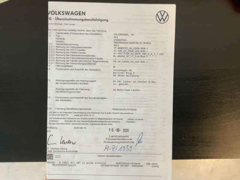 Volkswagen Golf VII 1.6 TDI United Start-Stopp 2020 – снимка 22