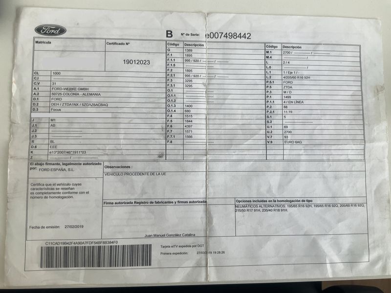Ford Focus 1.5 TDCi EcoBlue Trend Plus 2019 – снимка 21