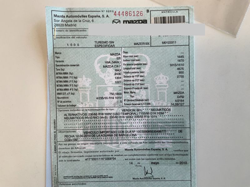 Mazda CX-7 2.2 Turbodiesel Luxury 2010 – снимка 21