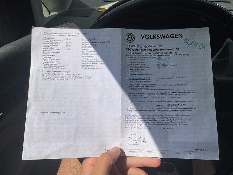 Volkswagen Caddy 1.9 TDI Life 2010 – снимка 6