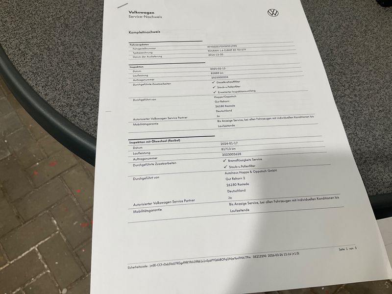 Volkswagen Touran 1.6 TDI Comfortline BlueMotion Tech 2016 – снимка 22
