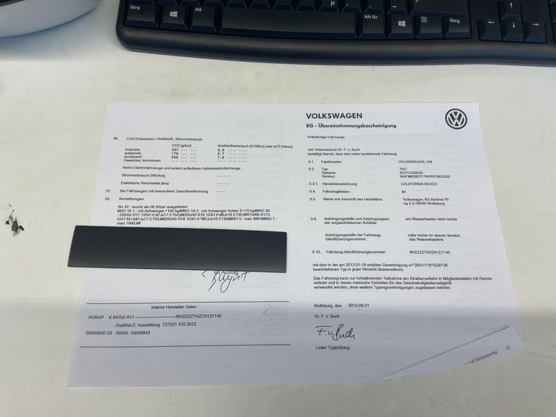 Volkswagen T5 California 2.0 TDI Beach Aufstelldach 2012 – снимка 22