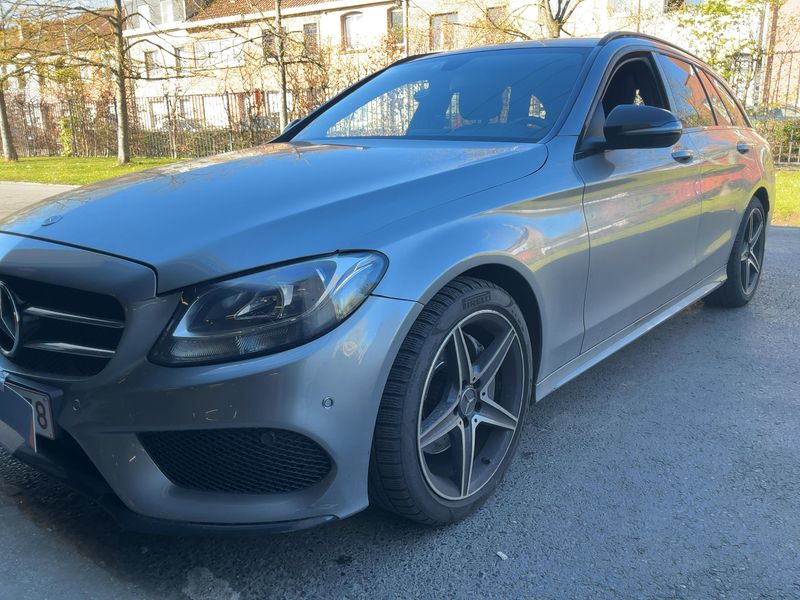 Mercedes-Benz C-Klasse C 200 d T BlueTEC AMG Line 2015 – снимка 2