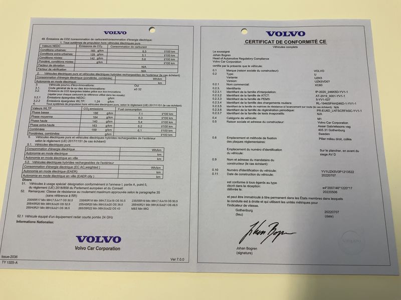 Volvo XC60 2.0 B4 Mild-Hybrid Plus Bright 2WD 2022 – снимка 21