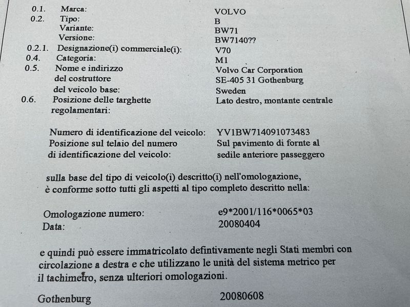Volvo V70 2.4 D5 Momentum 2008 – снимка 6