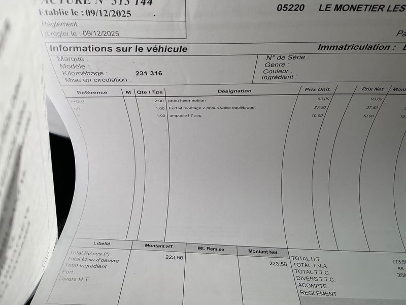 Citroen C3 Picasso 1.6 HDi Exclusive 2009 – снимка на щета