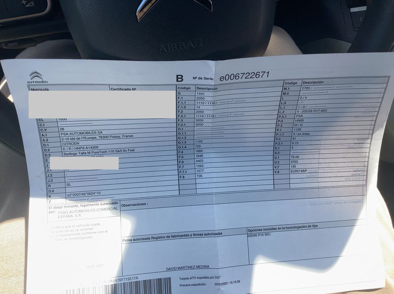 Citroen Berlingo 1.2 PureTech Feel M 2021 – снимка 21
