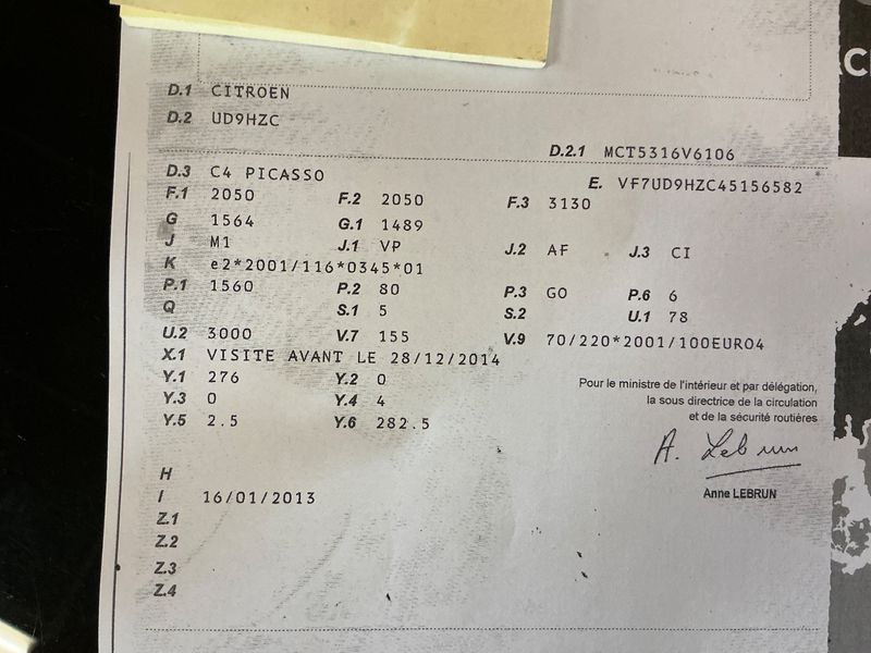 Citroen C4 Picasso 1.6 HDi 2007 – снимка 5