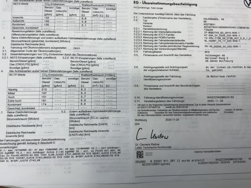 Volkswagen Tiguan 2.0 TDI Elegance 4Motion 2021 – снимка 22