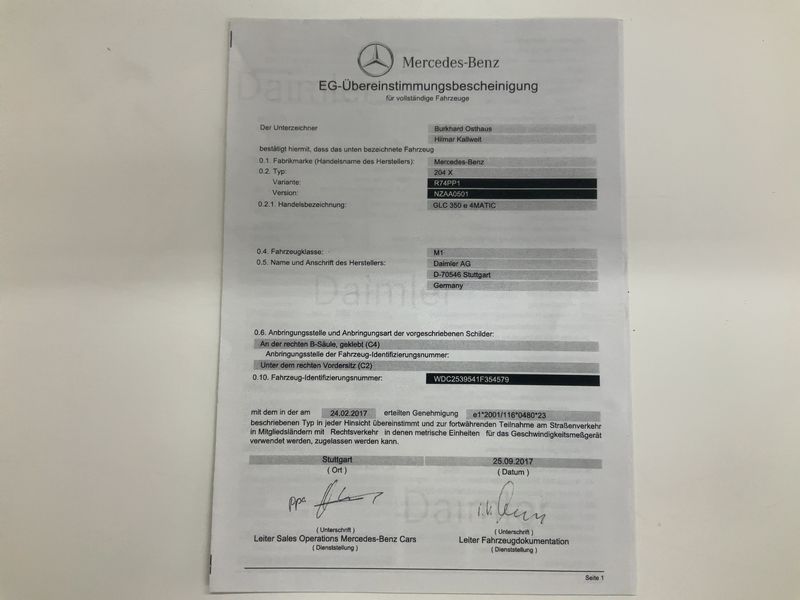 Mercedes-Benz GLC-Klasse GLC 350e 4Matic Exclusive 2017 – снимка 21