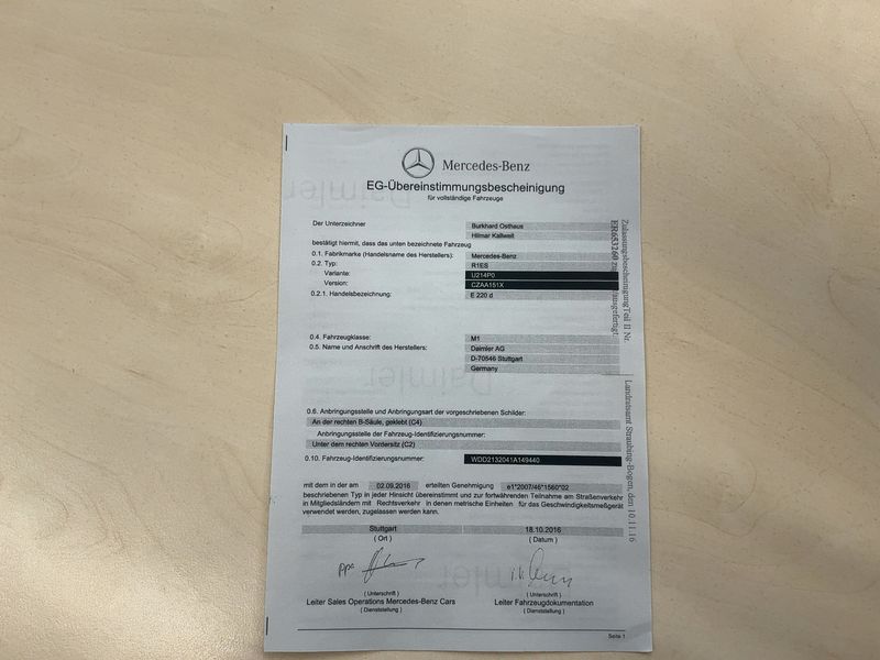 Mercedes-Benz E-Klasse E 220 d Avantgarde 2016 – снимка 22