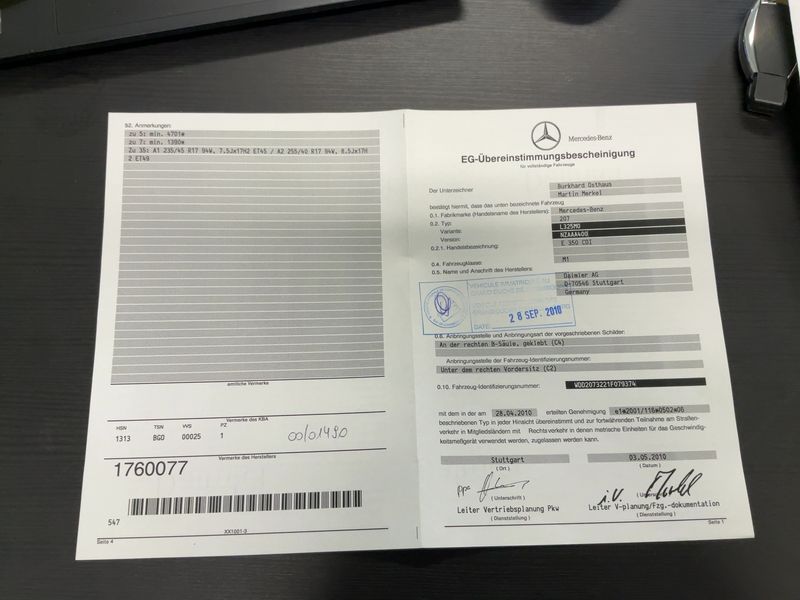 Mercedes-Benz E-Klasse E 350 CDI BlueEfficiency Elegance 2010 – снимка 22