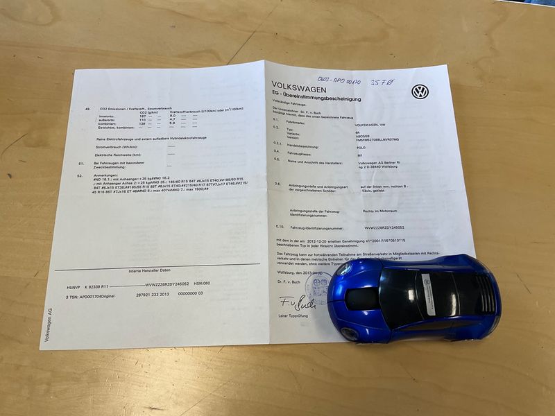 Volkswagen Polo 1.4 FSI Comfortline 2013 – снимка 6