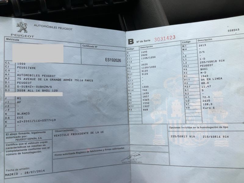 Peugeot 3008 1.6 Blue-HDi Allure 2014 – снимка 21