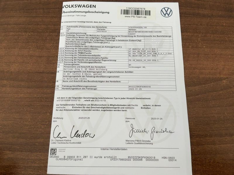 Volkswagen Caddy 2.0 TDI 2023 – снимка 21