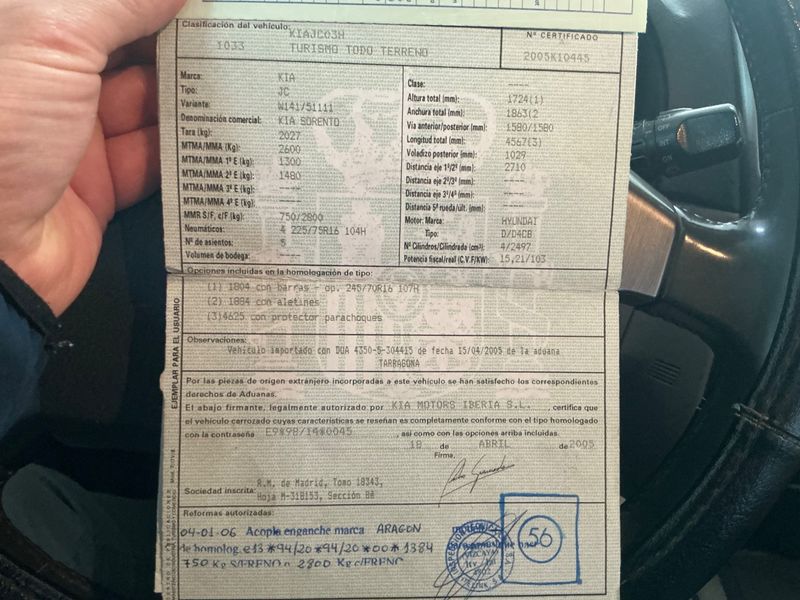 Kia Sorento 2.5 CRDi EX 2005 – снимка 6