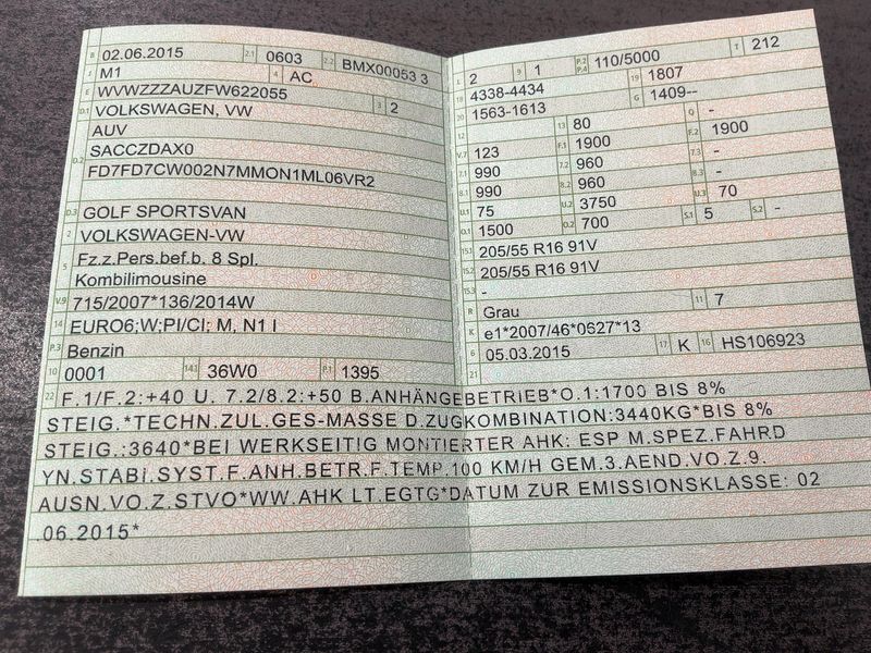 Volkswagen Golf VII Sportsvan 1.4 TSI Lounge BlueMotion Tech 2015 – снимка 20