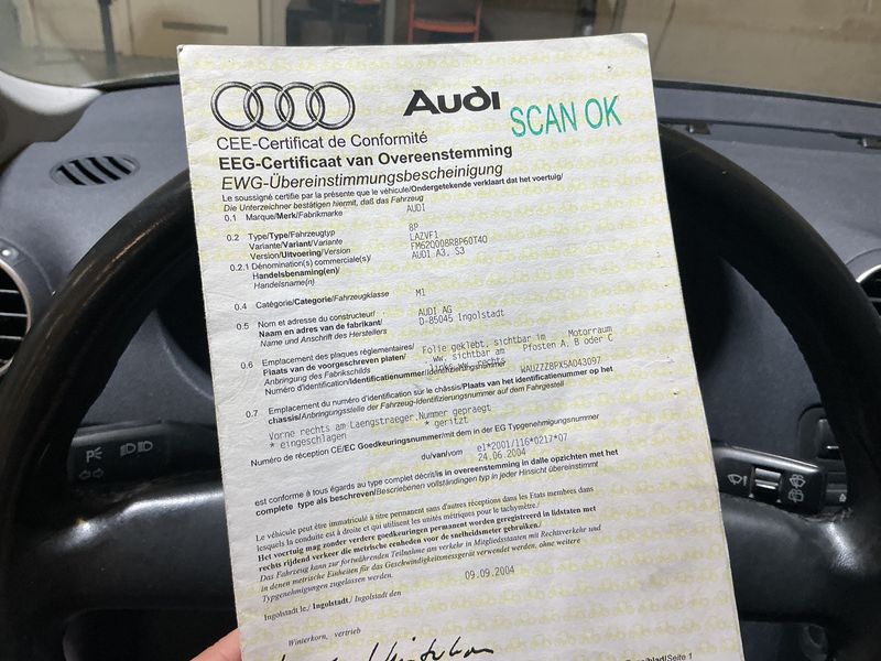 Audi A3 Sportback 2.0 TDI Ambiente Société 2004 – снимка 6
