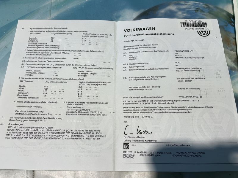 Volkswagen Polo 1.6 TDI Highline 2019 – снимка 22