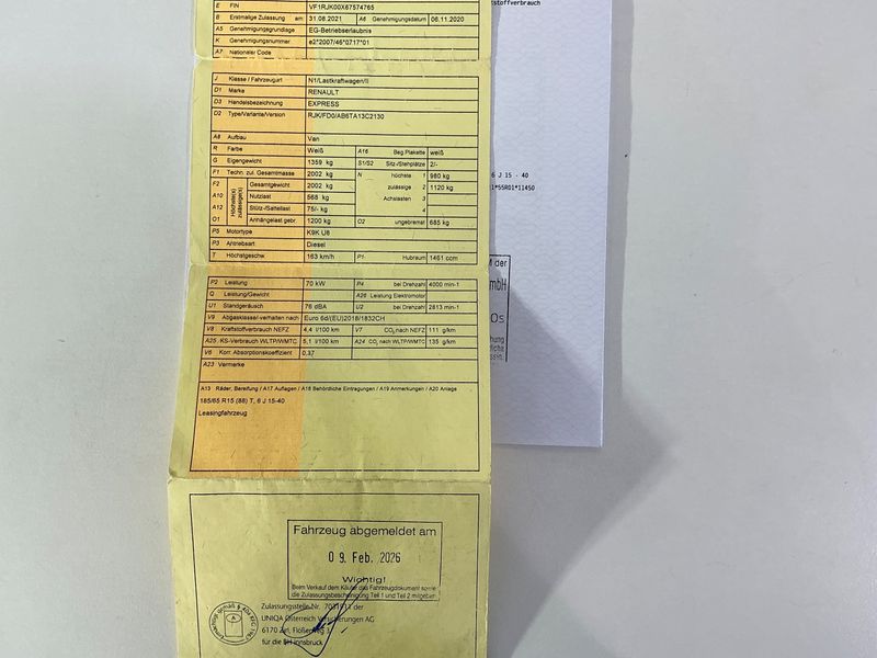 Renault Express 1.5 BLUE dCi Basis 2021 – снимка 21