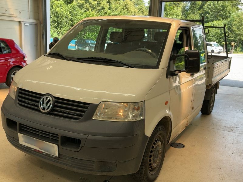 Volkswagen T5 Transporter 2.5 TDI Pritsche Doppelkabine 4Motion 2007 – снимка 1