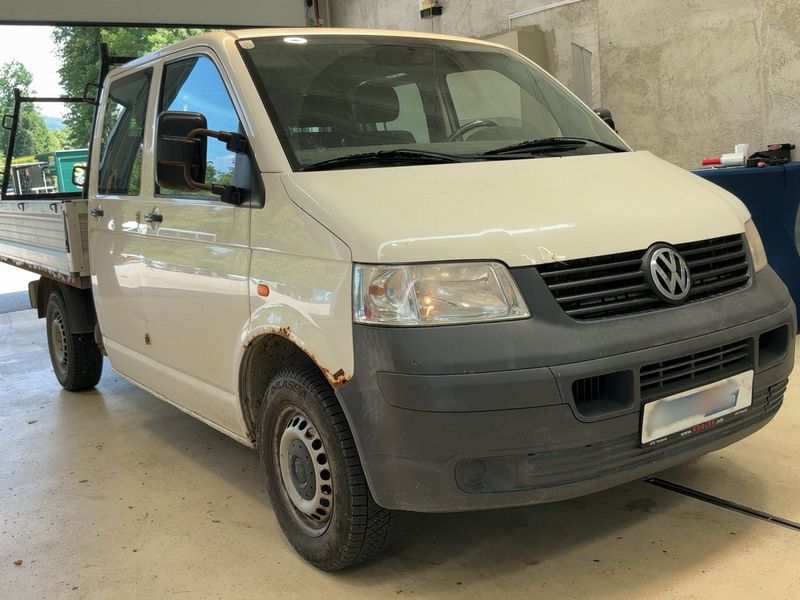 Volkswagen T5 Transporter 2.5 TDI Pritsche Doppelkabine 4Motion 2007 – снимка 12