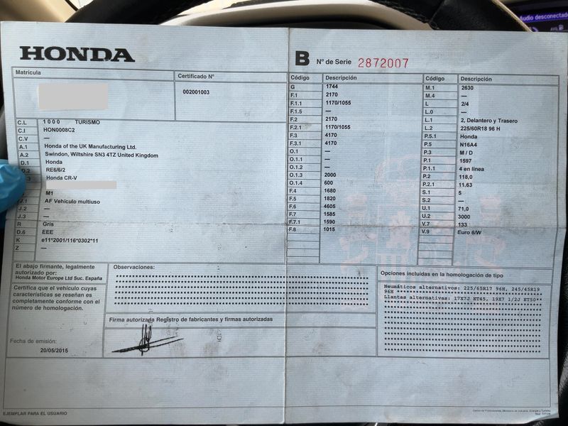 Honda CR-V 1.6 DTEC Lifestyle 4WD 2015 – снимка 16