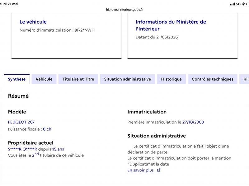 Peugeot 207 1.4 HDi Affaire Pack CD Clim 2008 – снимка 6