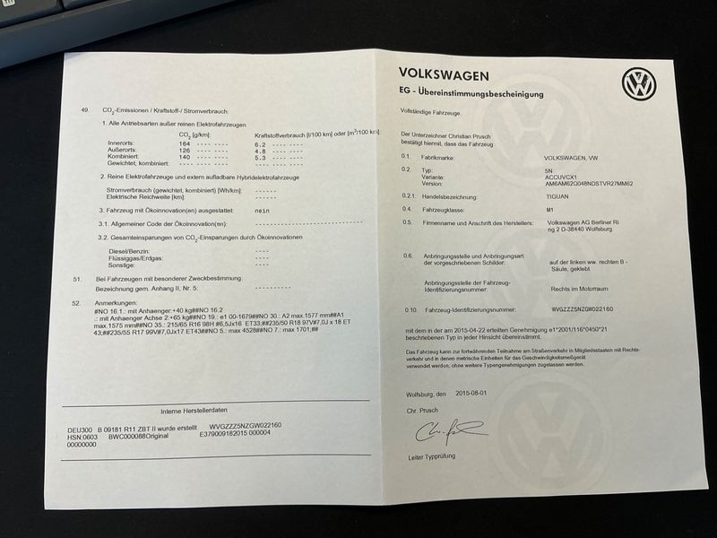 Volkswagen Tiguan 2.0 TDI Lounge Sport & Style 4Motion BlueMotion Tech 2015 – снимка 22
