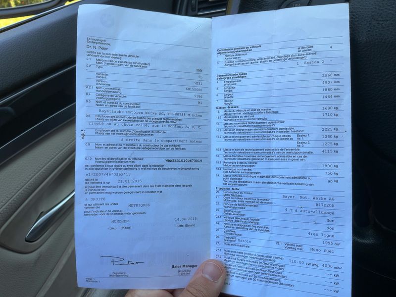 BMW 5er 518d 2015 – снимка 16