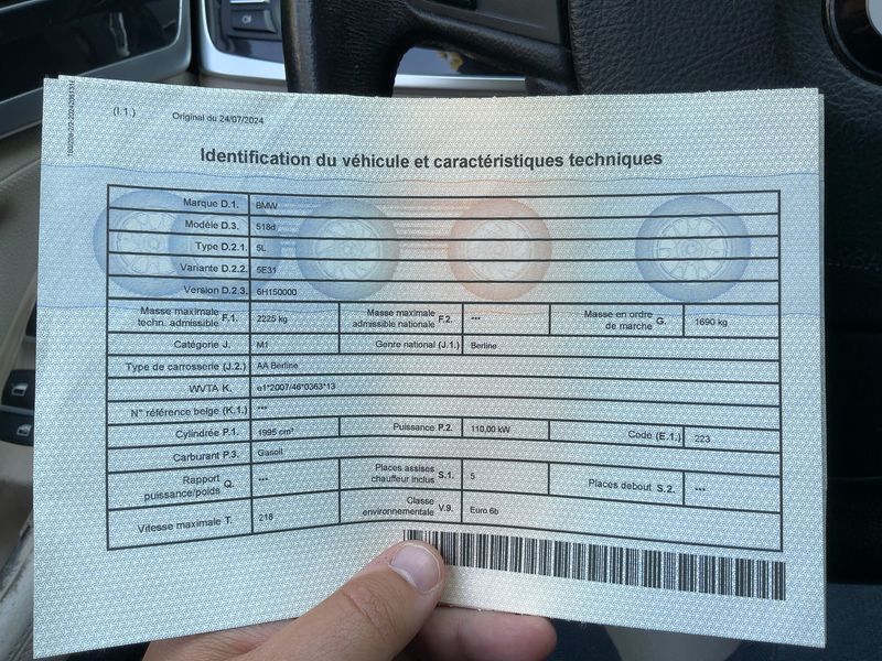 BMW 5er 518d 2015 – снимка 15