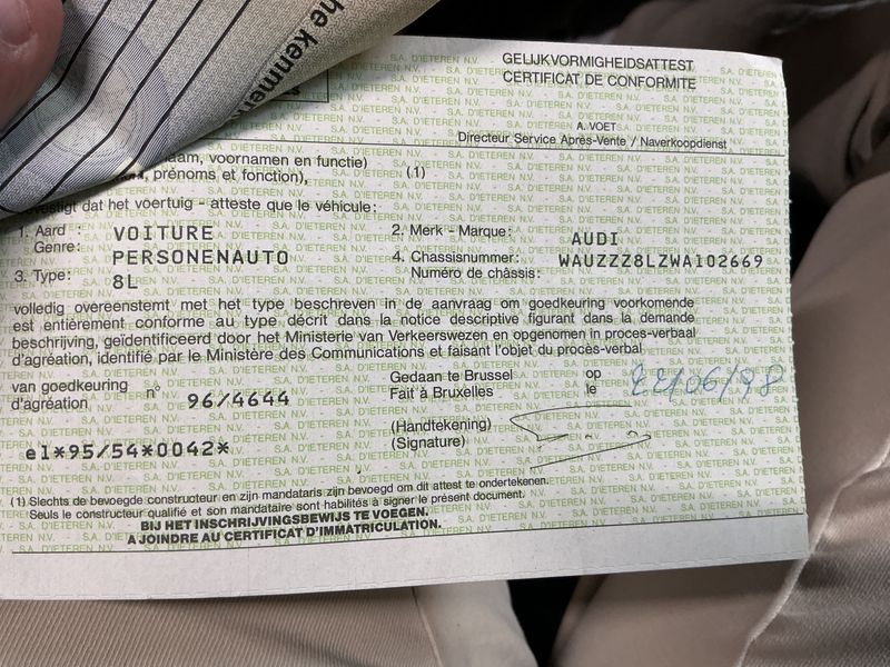 Audi A3 1.6 Ambiente 1998 – снимка 6