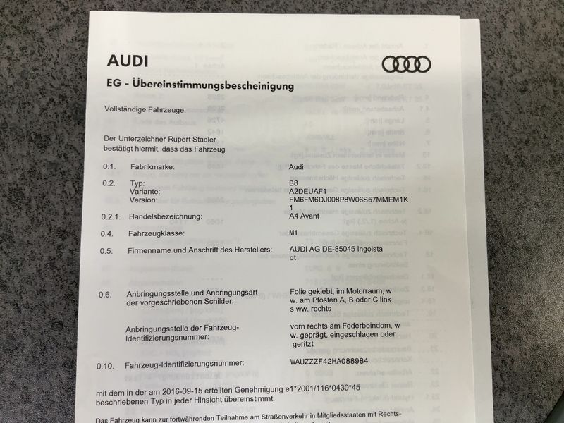 Audi A4 2.0 TDI Sport 2017 – снимка 21
