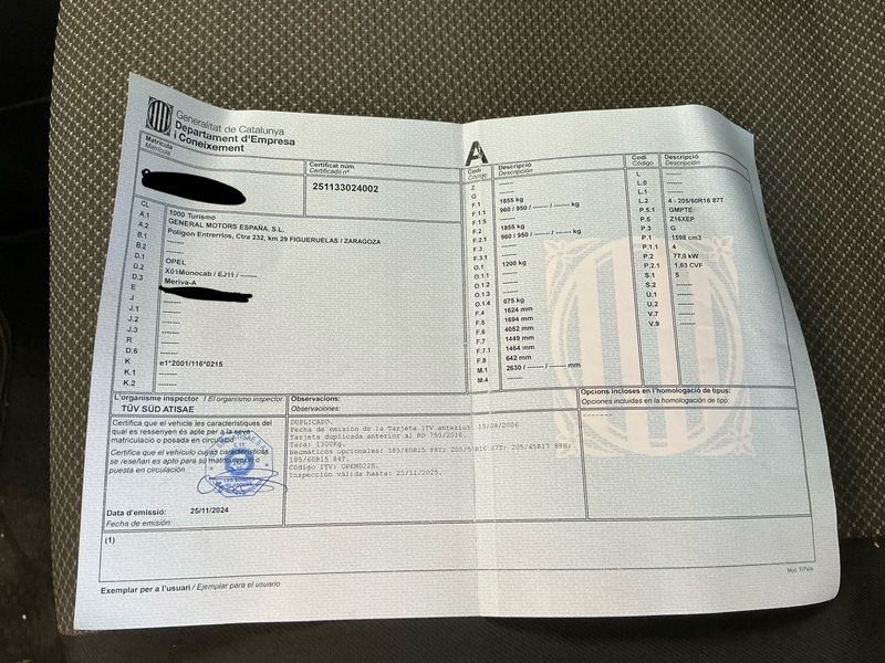 Opel Meriva 1.6 Cosmo 2006 – снимка 6