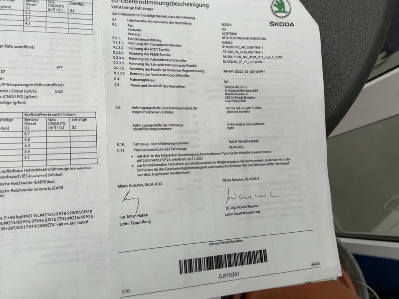 Skoda Karoq 2.0 TDI Style 2022 – снимка 21
