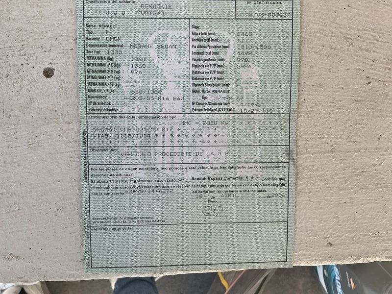 Renault Megane 2.0 dCi Luxe Privilège 2006 – снимка 5