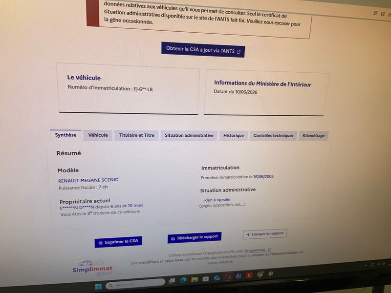 Renault Grand Scenic 1.6 Expression Confort 2005 – снимка 6